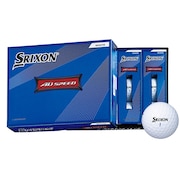 スリクソン（SRIXON）（メンズ）ゴルフボール エーディースピード AD SPD2 12個入り SN AD SPEED2 WH