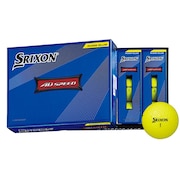 スリクソン（SRIXON）（メンズ）ゴルフボール エーディースピード AD SPD2 12個入り SN AD SPEED2 YEL