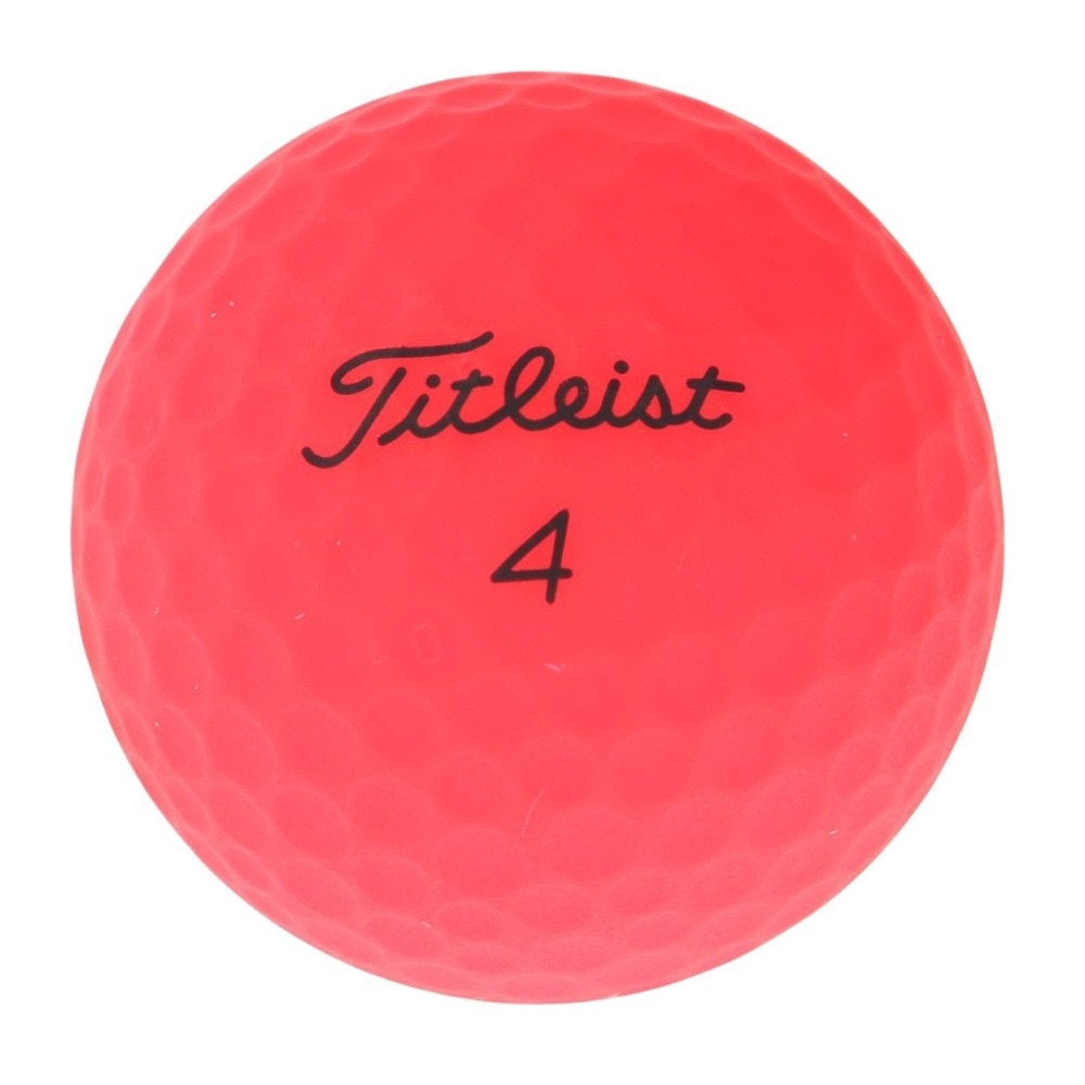 タイトリスト（TITLEIST）（メンズ）ゴルフボール TRUFEEL MATTE RED T6535S-J ダース(12個入り)
