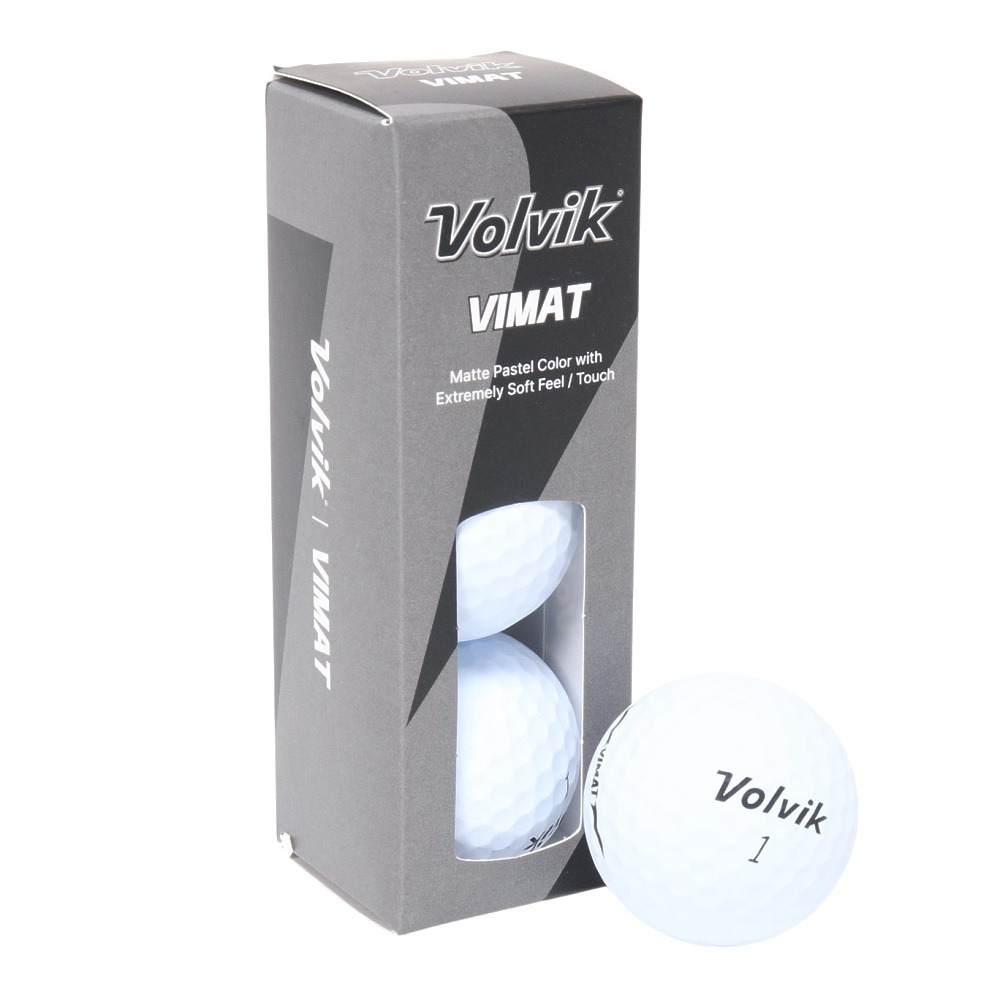 ボルビック（Volvik）（メンズ、レディース）ゴルフボール VIMAT P Assort VV5PNA07 ダース(12個入り)