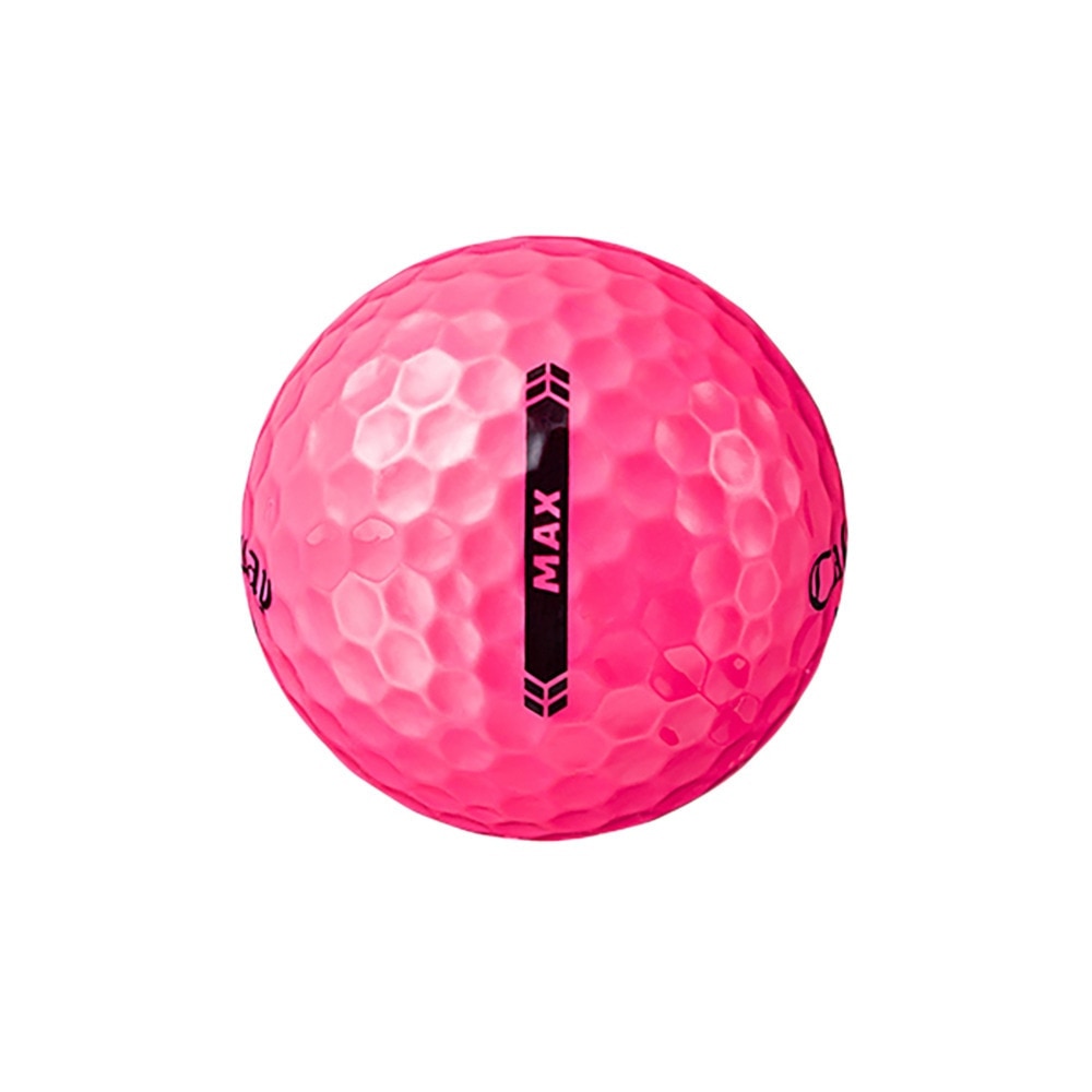 キャロウェイ（CALLAWAY）（メンズ、レディース）ゴルフボール SUPER SOFT MAX ピンクボール ダース(12個入り)