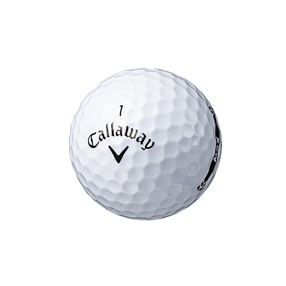 キャロウェイ（CALLAWAY）（メンズ、レディース）ゴルフボール SUPER SOFT MAX ボール WH ダース(12個入り)