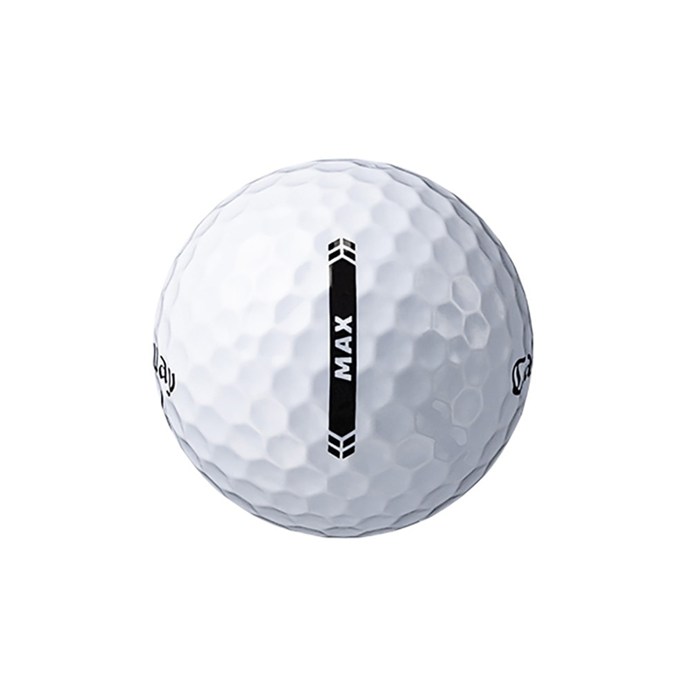 キャロウェイ（CALLAWAY）（メンズ、レディース）ゴルフボール SUPER SOFT MAX ボール WH ダース(12個入り)