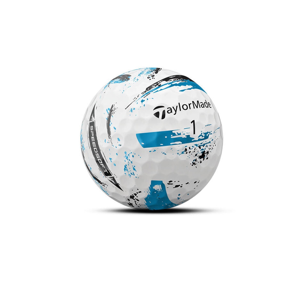テーラーメイド（TAYLORMADE）（メンズ）ゴルフボール スピードソフト インク 24 SpeedSoft INK BL ダース(12個入り)