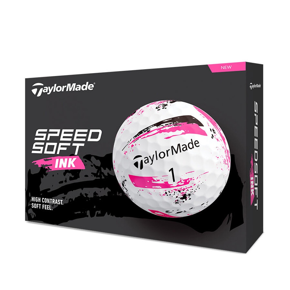 テーラーメイド（TAYLORMADE）（メンズ）ゴルフボール スピードソフト インク 24 SpeedSoft INK PK ダース(12個入り)