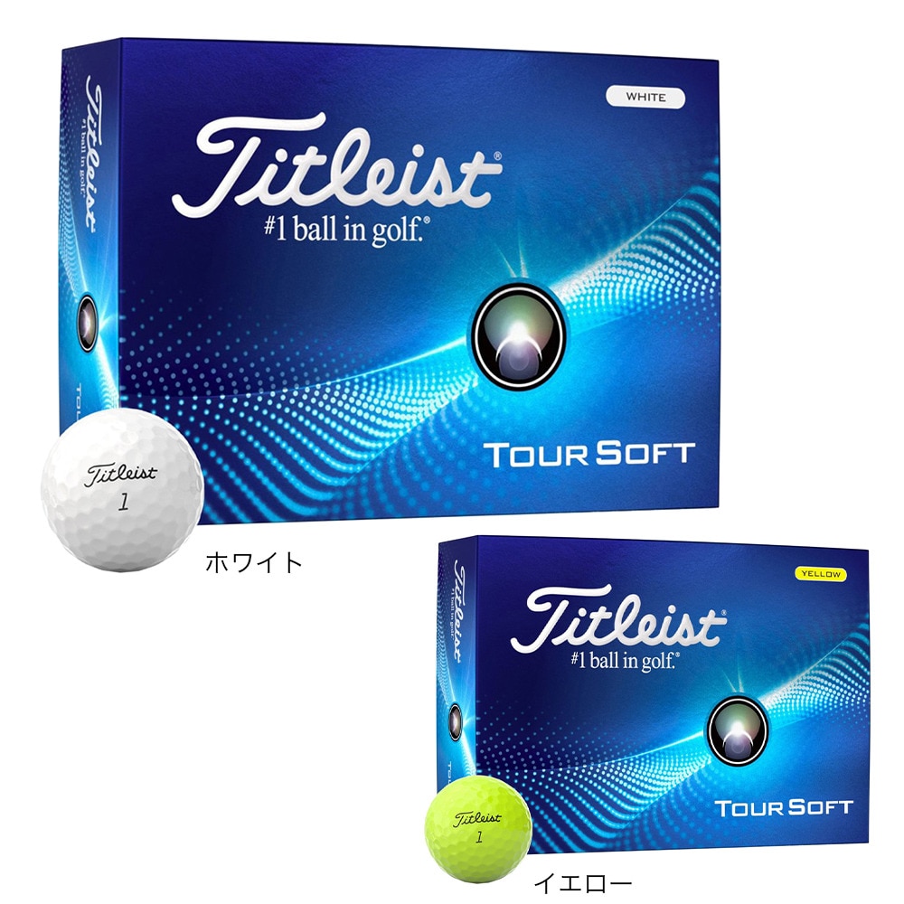 タイトリスト（TITLEIST）（メンズ）ゴルフボール 24 ツアー ソフト T4014S-J ダース(12個入り)