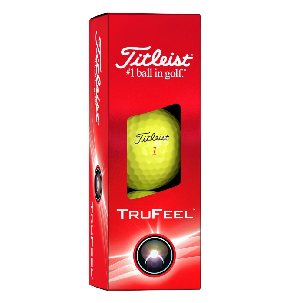 タイトリスト（TITLEIST）（メンズ）ゴルフボール 24 TRUFEEL YELLOW T6136S-J ダース(12個入り)