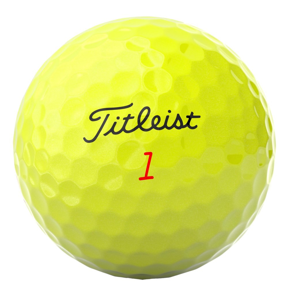 タイトリスト（TITLEIST）（メンズ）ゴルフボール 24 TRUFEEL YELLOW T6136S-J ダース(12個入り)