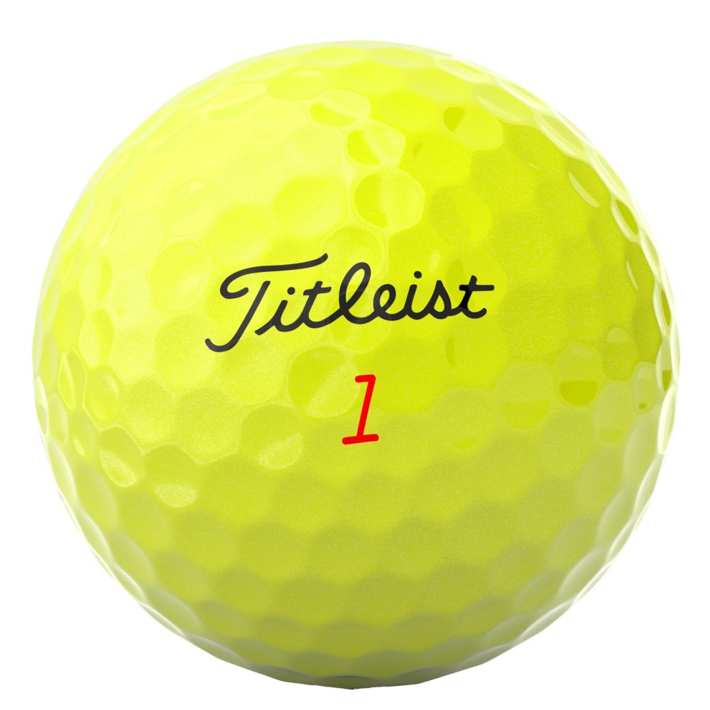 タイトリスト（TITLEIST）（メンズ）ゴルフボール 24 TRUFEEL YELLOW T6136S-J ダース(12個入り)