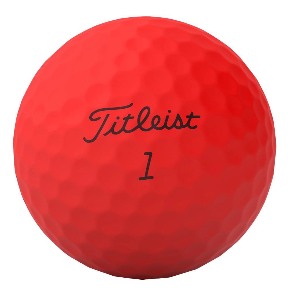 タイトリスト（TITLEIST）（メンズ）ゴルフボール 24 TRUFEEL MATTE RED T6536S-J ダース(12個入り)