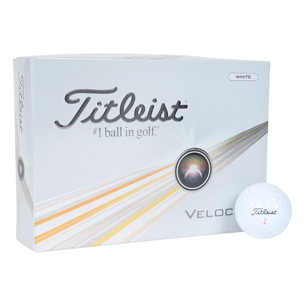 タイトリスト（TITLEIST）（メンズ）ゴルフボール 24 VELOCITY T8026S-J-2 ダース(12個入り)