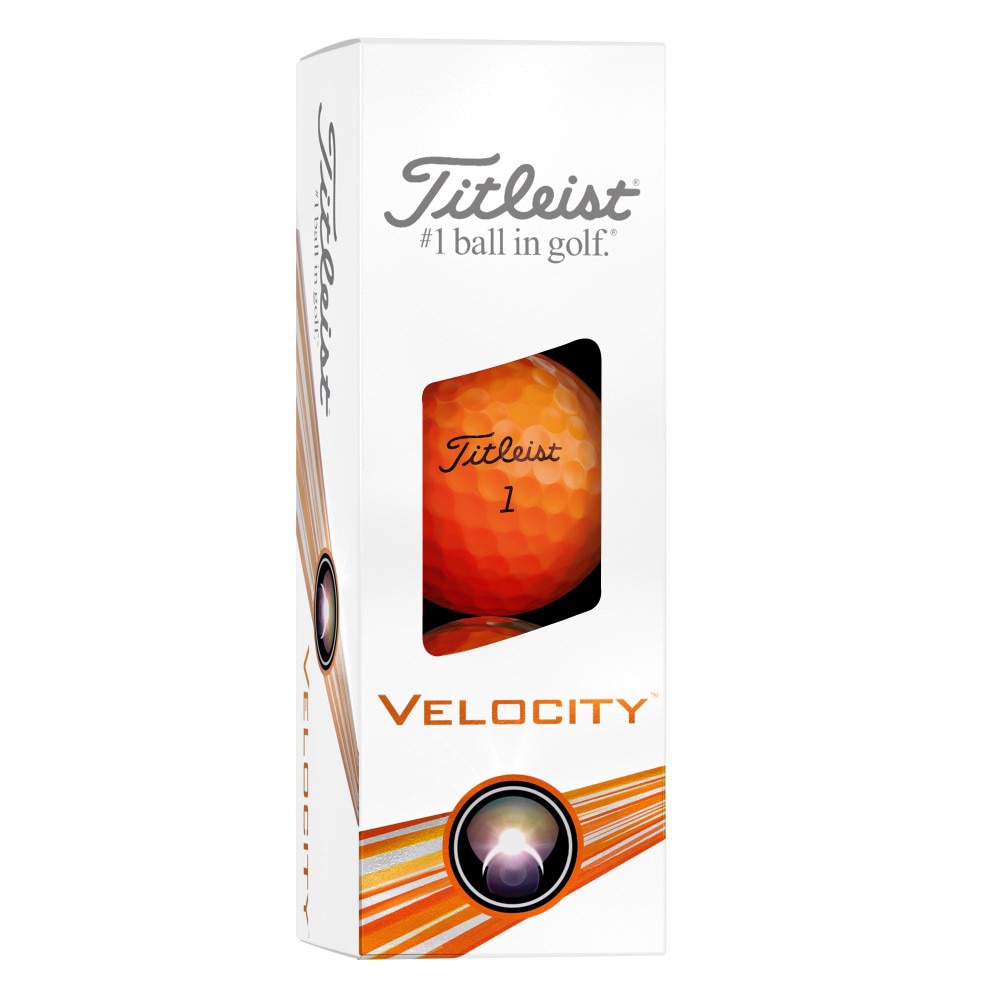 タイトリスト（TITLEIST）（メンズ）ゴルフボール 24 VELOCITY ORANGE T8226S-J-2 ダース(12個入り)