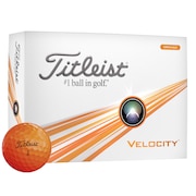 タイトリスト（TITLEIST）（メンズ）ゴルフボール 24 VELOCITY ORANGE T8226S-J-2 ダース(12個入り)