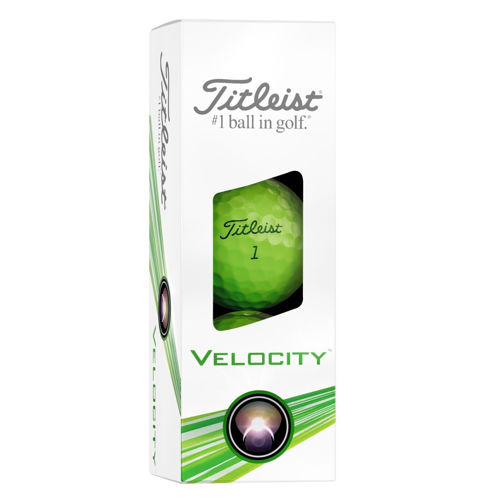 タイトリスト（TITLEIST）（メンズ）ゴルフボール 24 VELOCITY GREEN T8426S-J-2 ダース(12個入り)