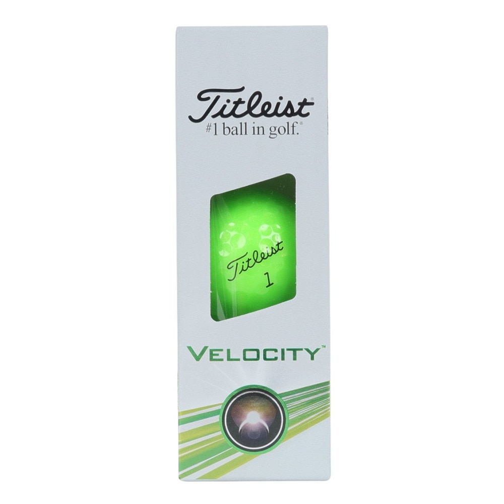 タイトリスト（TITLEIST）（メンズ）ゴルフボール 24 VELOCITY GREEN