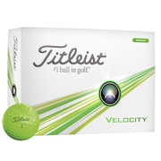 タイトリスト（TITLEIST）（メンズ）ゴルフボール 24 VELOCITY GREEN T8426S-J-2 ダース(12個入り)