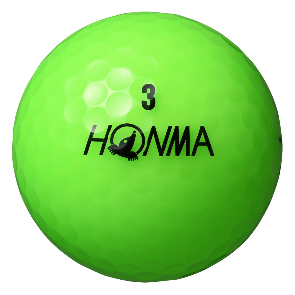 本間ゴルフ（HONMA）（メンズ）ゴルフボール D1 2024 BT2401 Green ダース(12個入り)