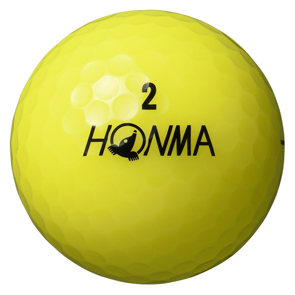 本間ゴルフ（HONMA）（メンズ）ゴルフボール D1 2024 BT2401 YE ダース(12個入り)