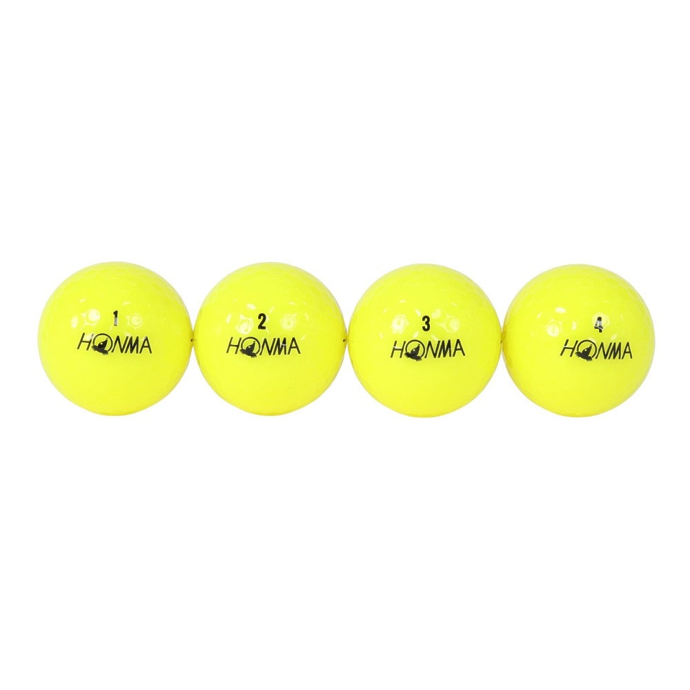 本間ゴルフ（HONMA）（メンズ）ゴルフボール D1 2024 BT2401 YE ダース(12個入り)