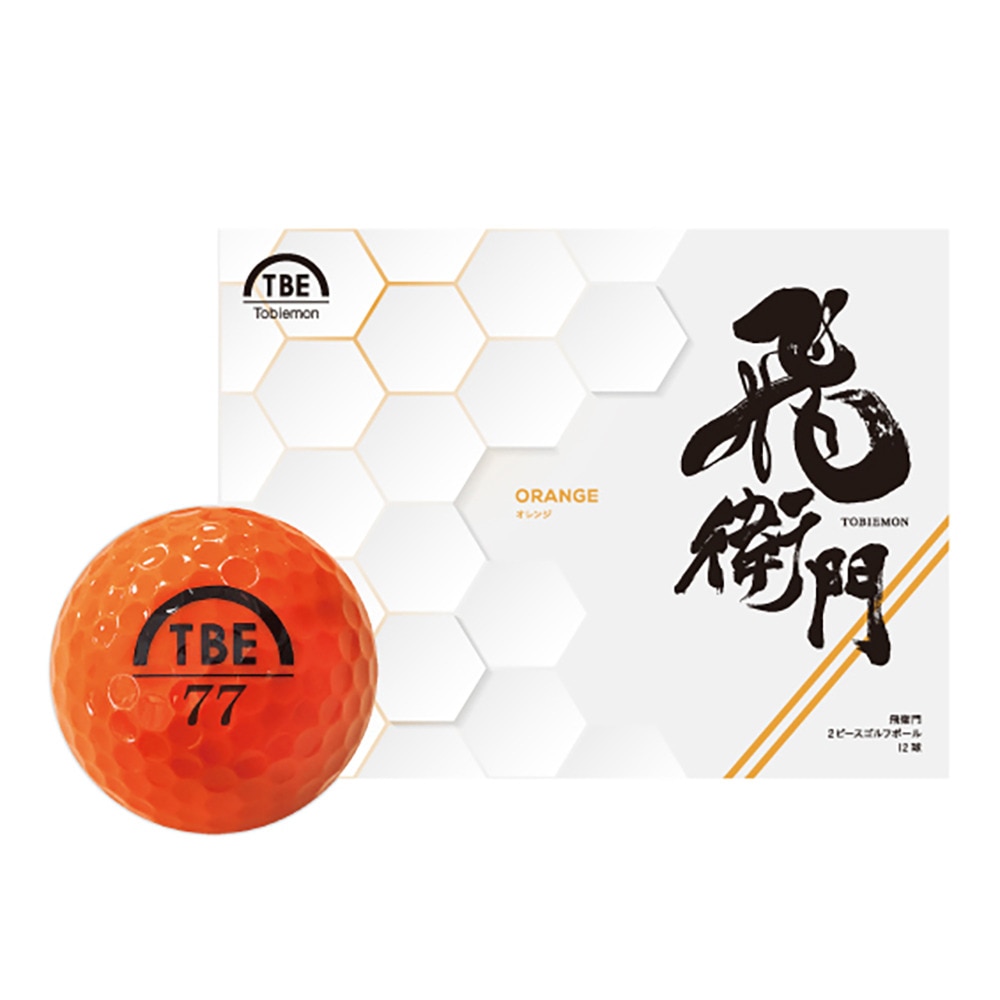 飛び衛門（メンズ）ゴルフボール DISTANCE 3ダース(36個入り) 23TBMPB OG3DZ