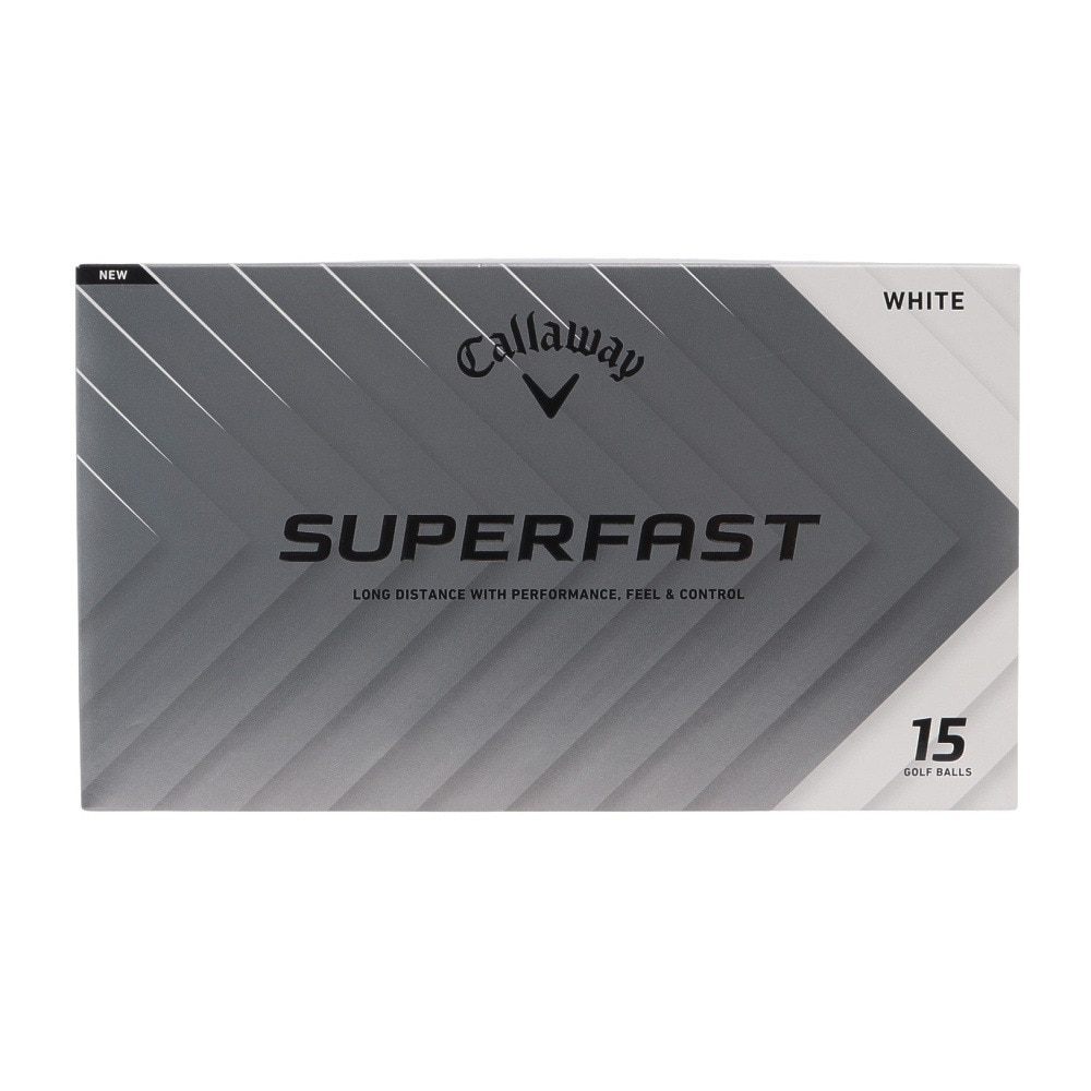 キャロウェイ（CALLAWAY）（メンズ）ゴルフ SUPERFASTボール 1ダース 15個入り SUPERFAST 25 15B
