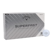 (メンズ)ゴルフ SUPERFASTボール 1ダース 15個入り SUPERFAST 25 15B