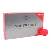 (メンズ)ゴルフ SUPERFASTボール レッド 1ダース 15個入り SUPERFAST RED 25 15B