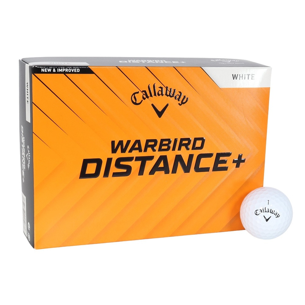 キャロウェイ（CALLAWAY）（メンズ、レディース）ゴルフボール ダース(12個入り) WARBIRD DIST 25 12B