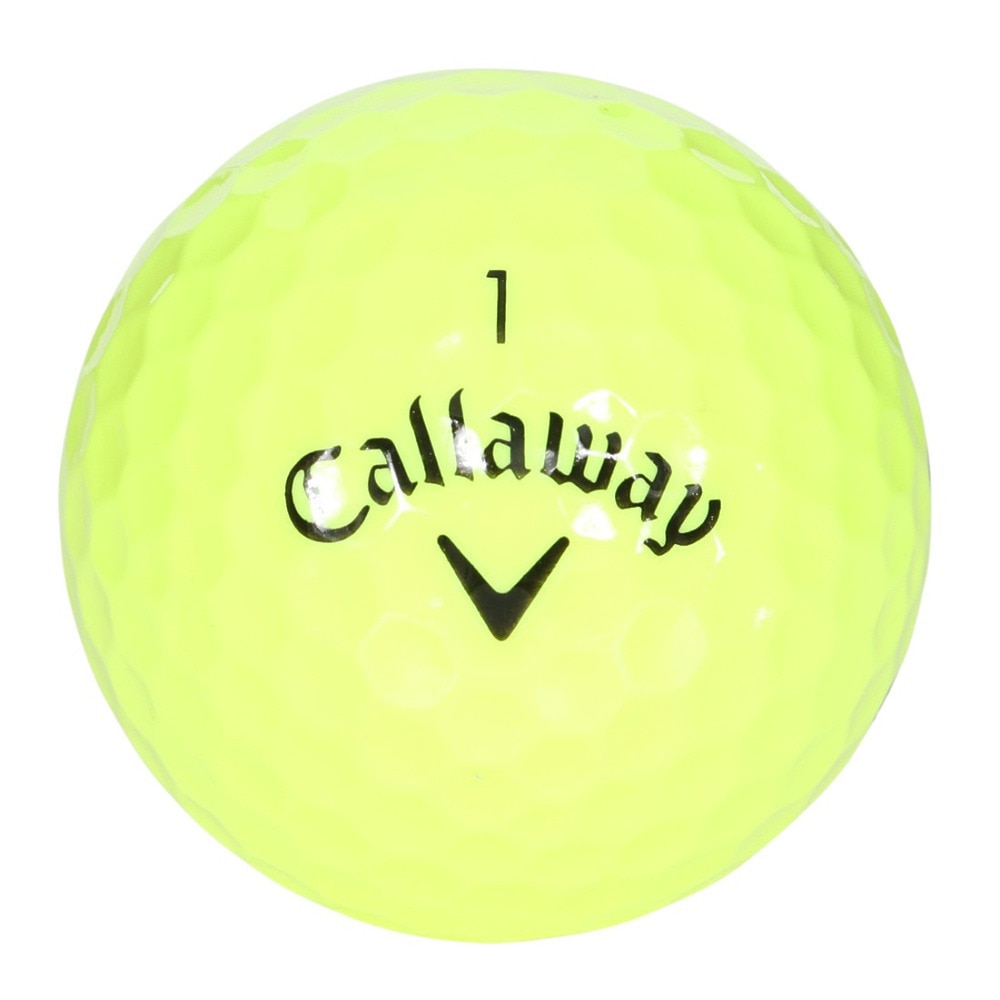 キャロウェイ（CALLAWAY）（メンズ、レディース）ゴルフボール ダース(12個入り) WARBIRD DIST YLW 25 12B