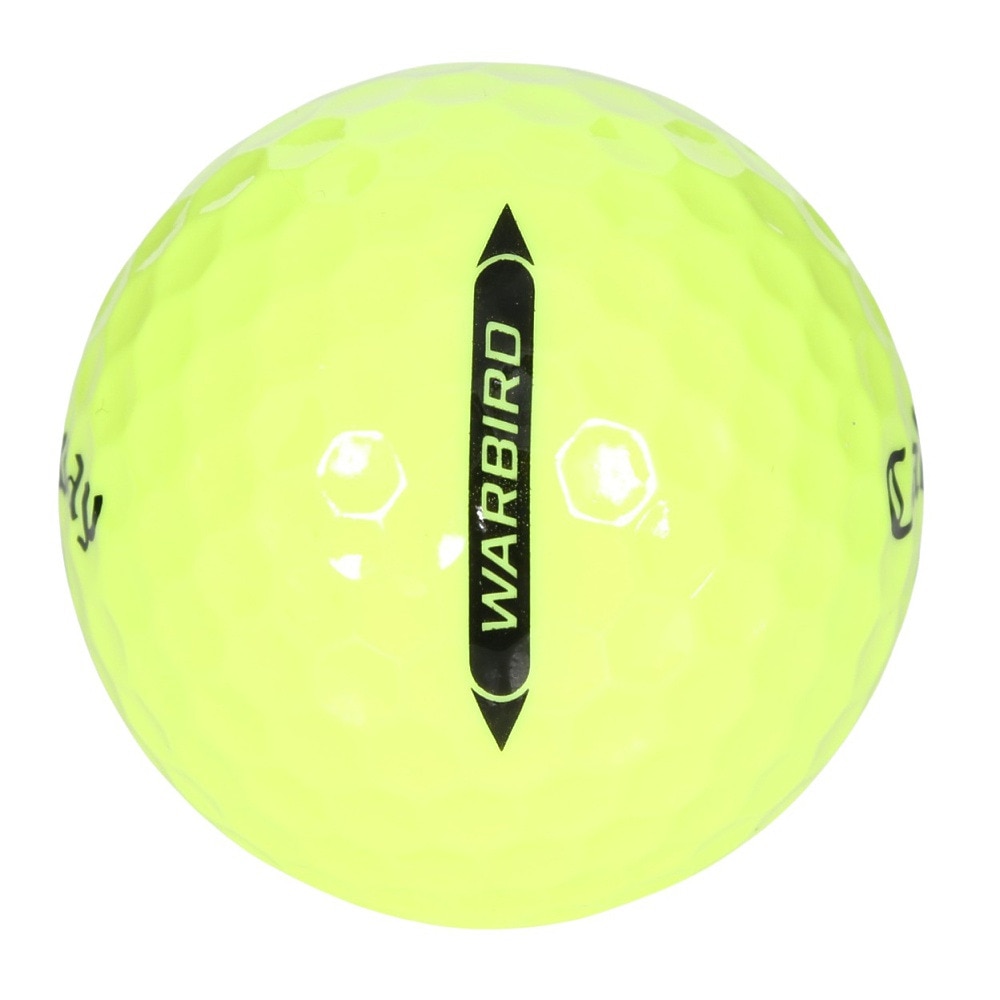 キャロウェイ（CALLAWAY）（メンズ、レディース）ゴルフボール ダース(12個入り) WARBIRD DIST YLW 25 12B