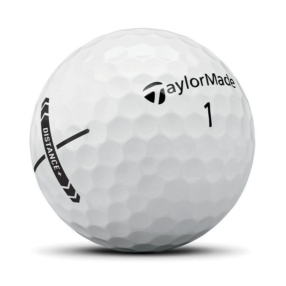 テーラーメイド（TAYLORMADE）（メンズ）ディスタンス+ ボール WH ダース(12個入り)