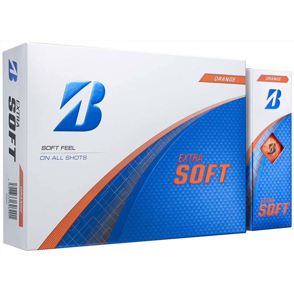 ブリヂストンゴルフ（BRIDGESTONE GOLF）（メンズ）EXTRA SOFT X5OXJ 12P ゴルフボール ダース(12個入り)