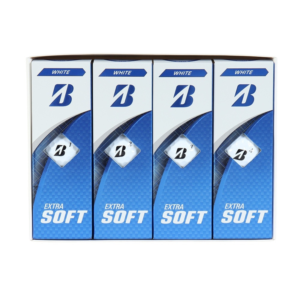 ブリヂストンゴルフ（BRIDGESTONE GOLF）（メンズ、レディース）ゴルフボール エクストラ ソフト ダース(12個入り) X5WXJ 12P 25EXTRA SOFT