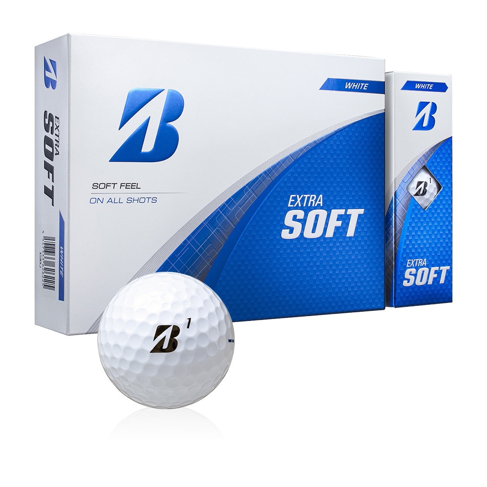 ブリヂストンゴルフ（BRIDGESTONE GOLF）（メンズ、レディース）ゴルフボール エクストラ ソフト ダース(12個入り) X5WXJ 12P 25EXTRA SOFT