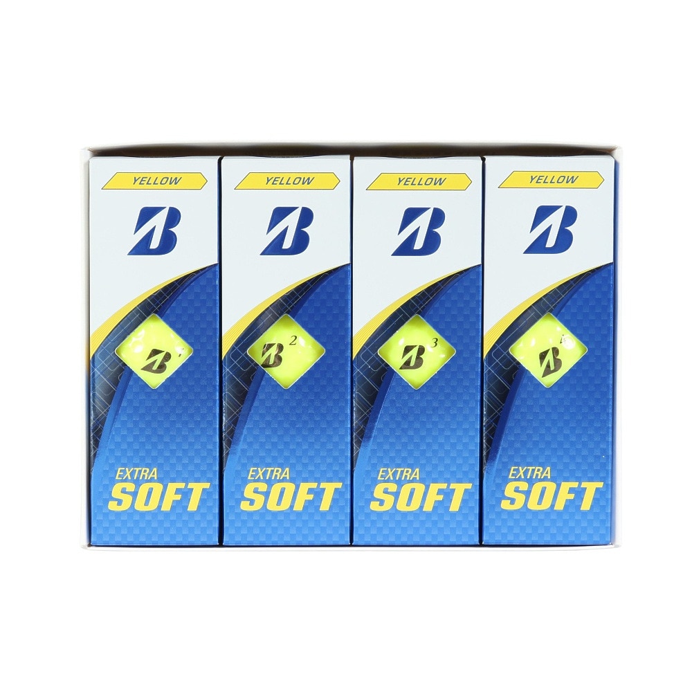 ブリヂストンゴルフ（BRIDGESTONE GOLF）（メンズ、レディース）ゴルフボール エクストラ ソフト ダース(12個入り) X5YXJ 12P 25EXTRA SOFT