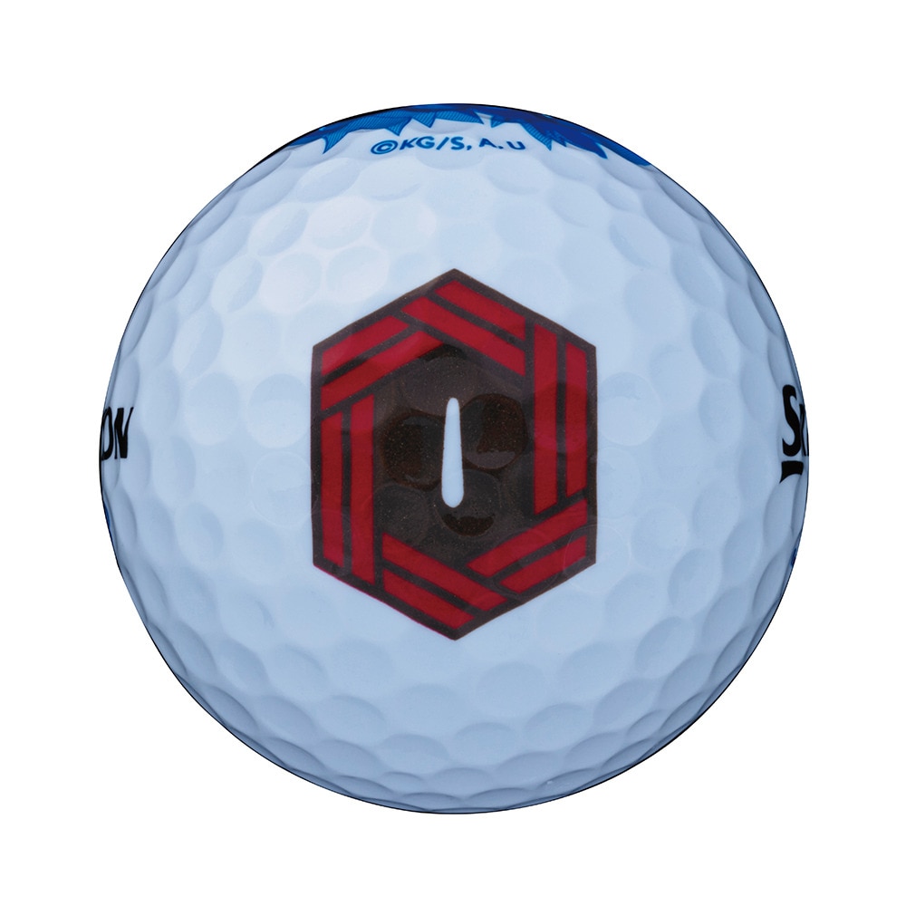 スリクソン（SRIXON）（メンズ、レディース）ゴルフボール AD SPEED3 鬼滅の刃キャラクターボール ホワイト ダース(12個入り)