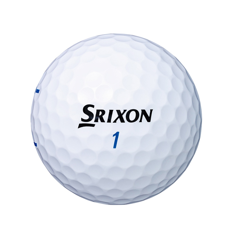 スリクソン（SRIXON）（メンズ、レディース）ゴルフボール ADスピード2 ホワイト ダース(12個入り)