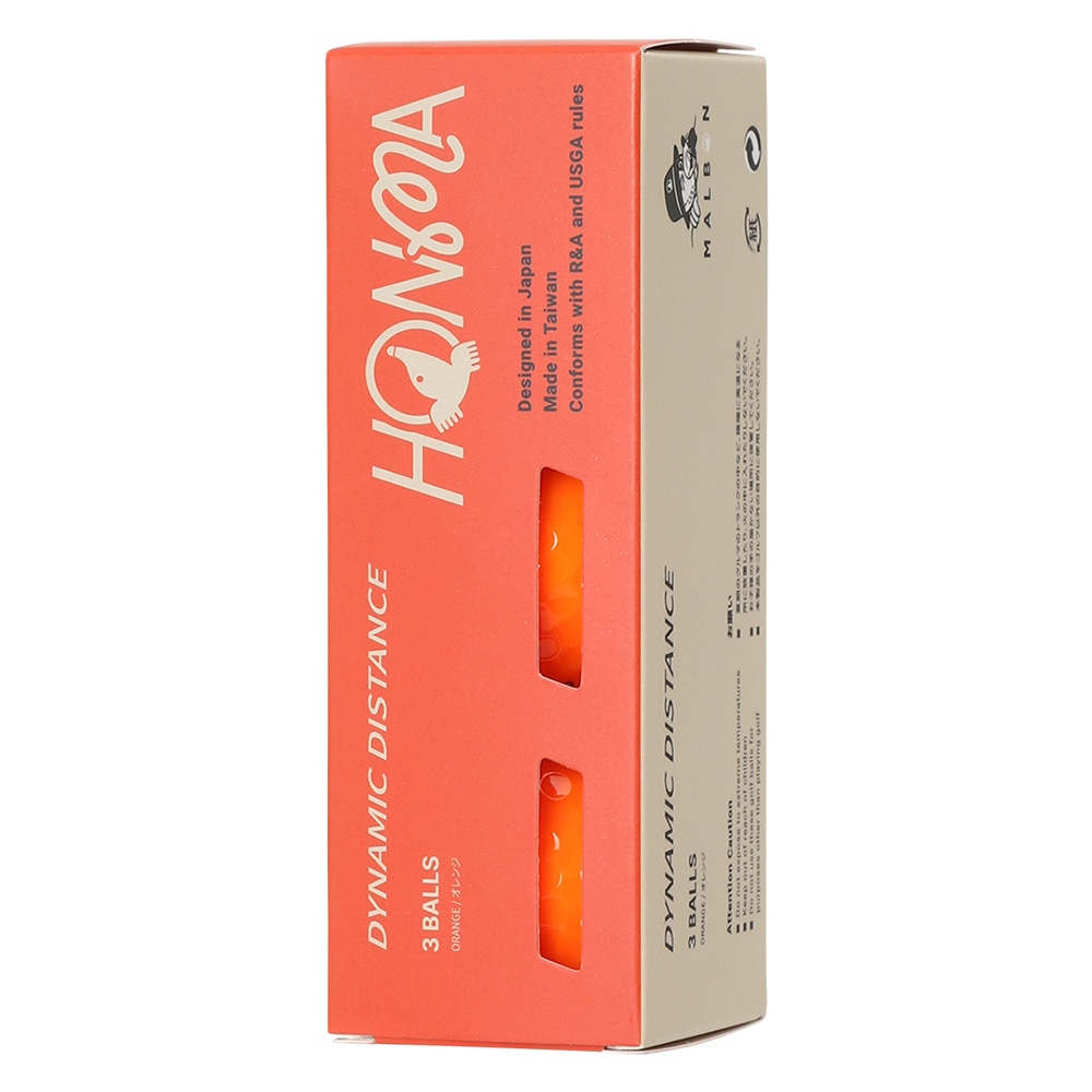 本間ゴルフ（HONMA）（メンズ）ゴルフボール BT2551 MALBON OG ダース