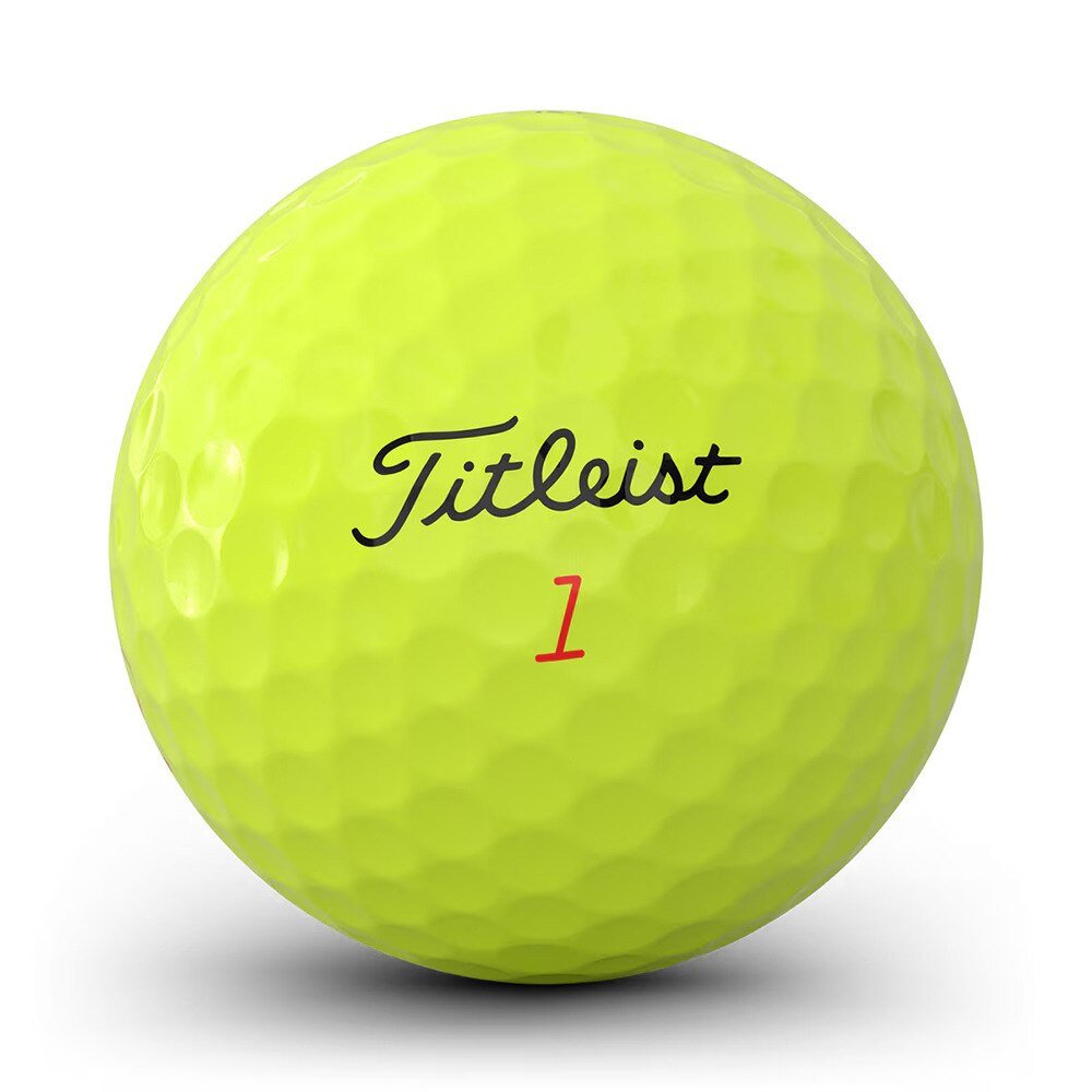タイトリスト（TITLEIST）（メンズ）ゴルフボール TRUFEEL YELLOW T6136S-J-2 ダース(12個入り)