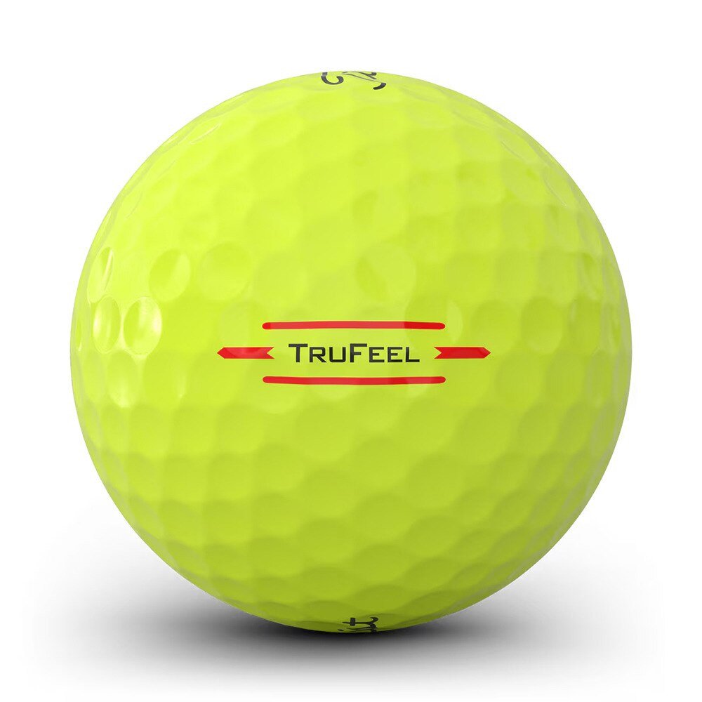 タイトリスト（TITLEIST）（メンズ）ゴルフボール TRUFEEL YELLOW T6136S-J-2 ダース(12個入り)