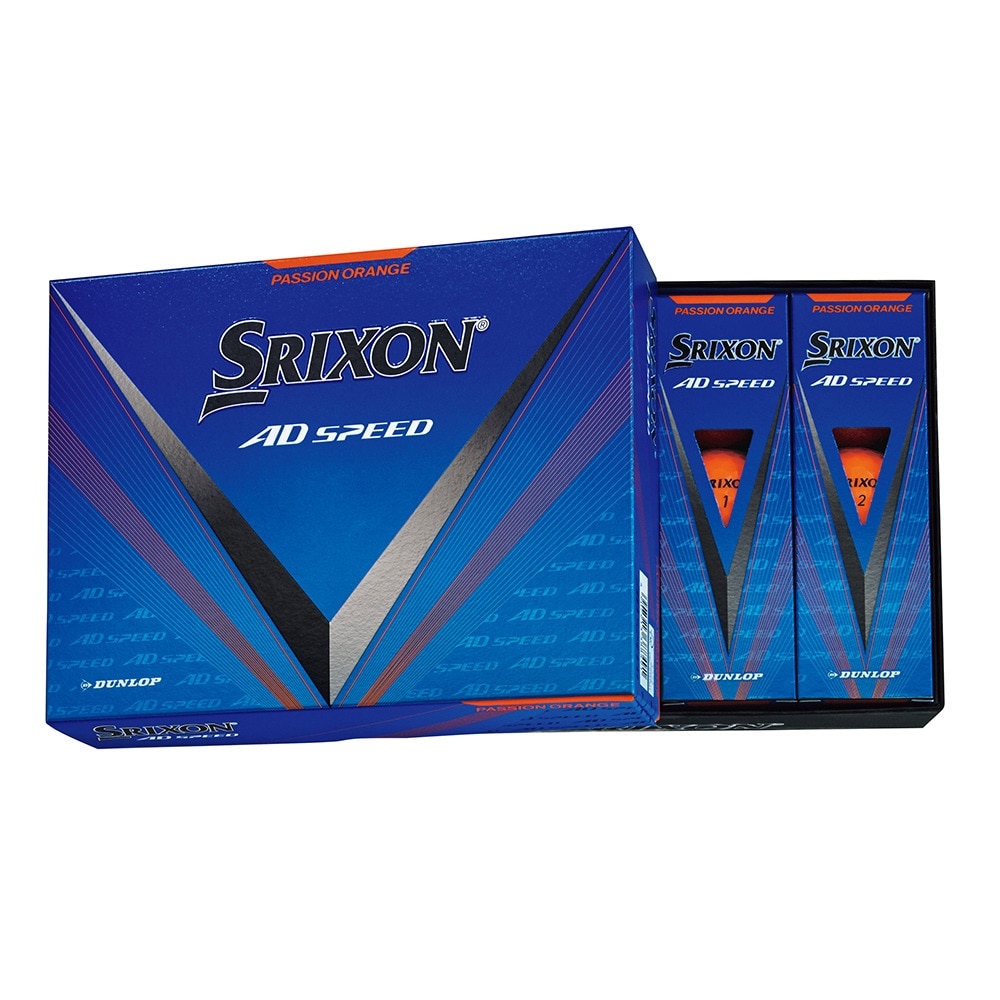 スリクソン（SRIXON）（メンズ）【3ダースセット】AD SPEED3 ゴルフボール ORG ダース(36個入り)