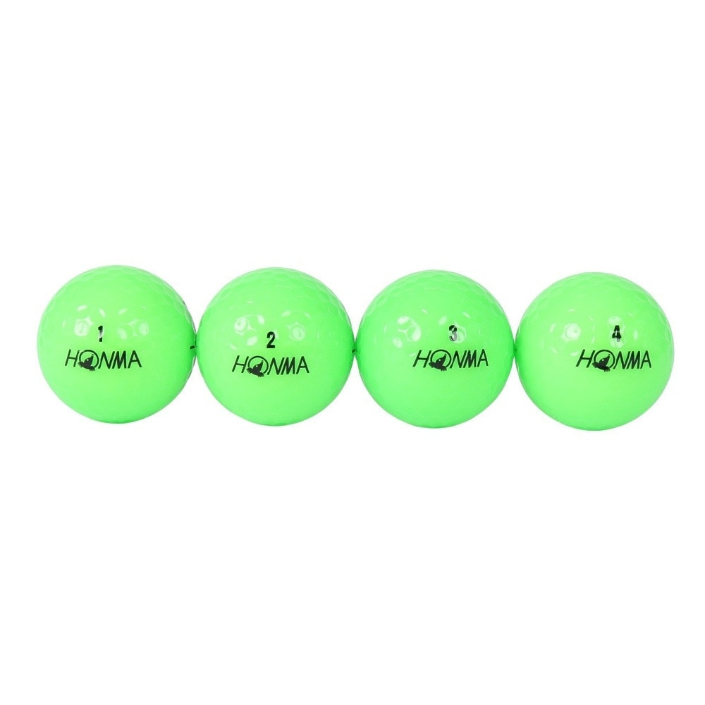 本間ゴルフ（HONMA）（メンズ）【3ダースセット】ゴルフボール D1 2024 BT2401 Green ダース(36個入り)