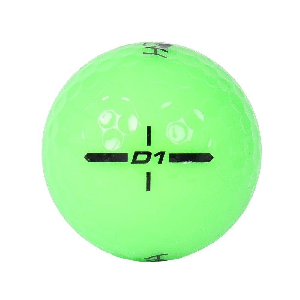 本間ゴルフ（HONMA）（メンズ）【3ダースセット】ゴルフボール D1 2024 BT2401 Green ダース(36個入り)