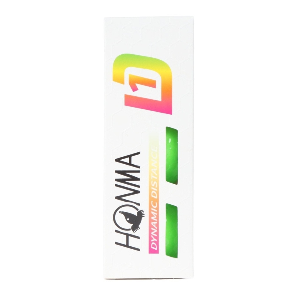 本間ゴルフ（HONMA）（メンズ、レディース）【3ダースセット】ゴルフボール D1 2024 BT2401 Multi ダース(36個入り)