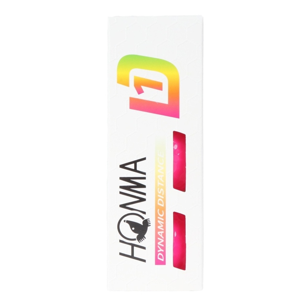 本間ゴルフ（HONMA）（メンズ、レディース）【3ダースセット】ゴルフボール D1 2024 BT2401 Multi ダース(36個入り)