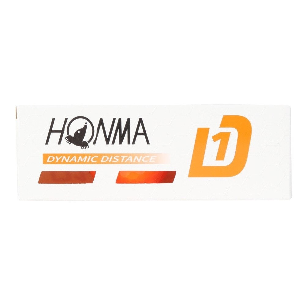 本間ゴルフ（HONMA）（メンズ、レディース）【3ダースセット】ゴルフボール D1 2024 BT2401 OG ダース(36個入り)