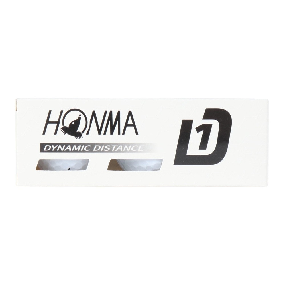 本間ゴルフ（HONMA）（メンズ）【3ダースセット】ゴルフボール D1 2024 BT2401 WH ダース(36個入り)