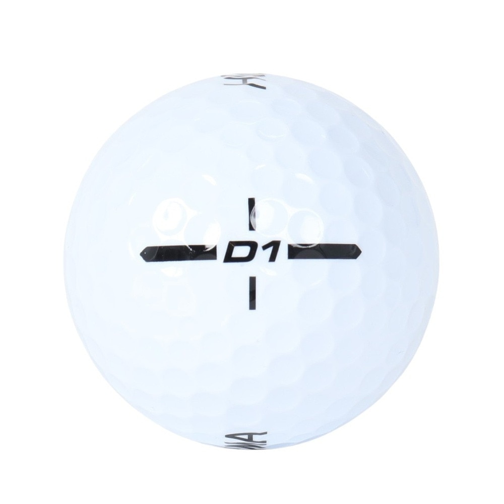 本間ゴルフ（HONMA）（メンズ）【3ダースセット】ゴルフボール D1 2024 BT2401 WH ダース(36個入り)