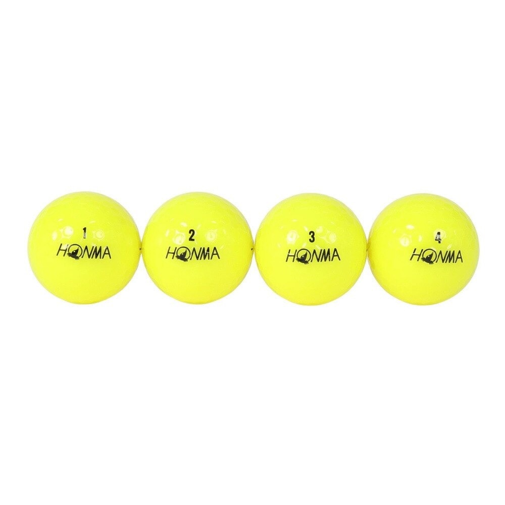 本間ゴルフ（HONMA）（メンズ）【3ダースセット】ゴルフボール D1 2024 BT2401 YE ダース(36個入り)