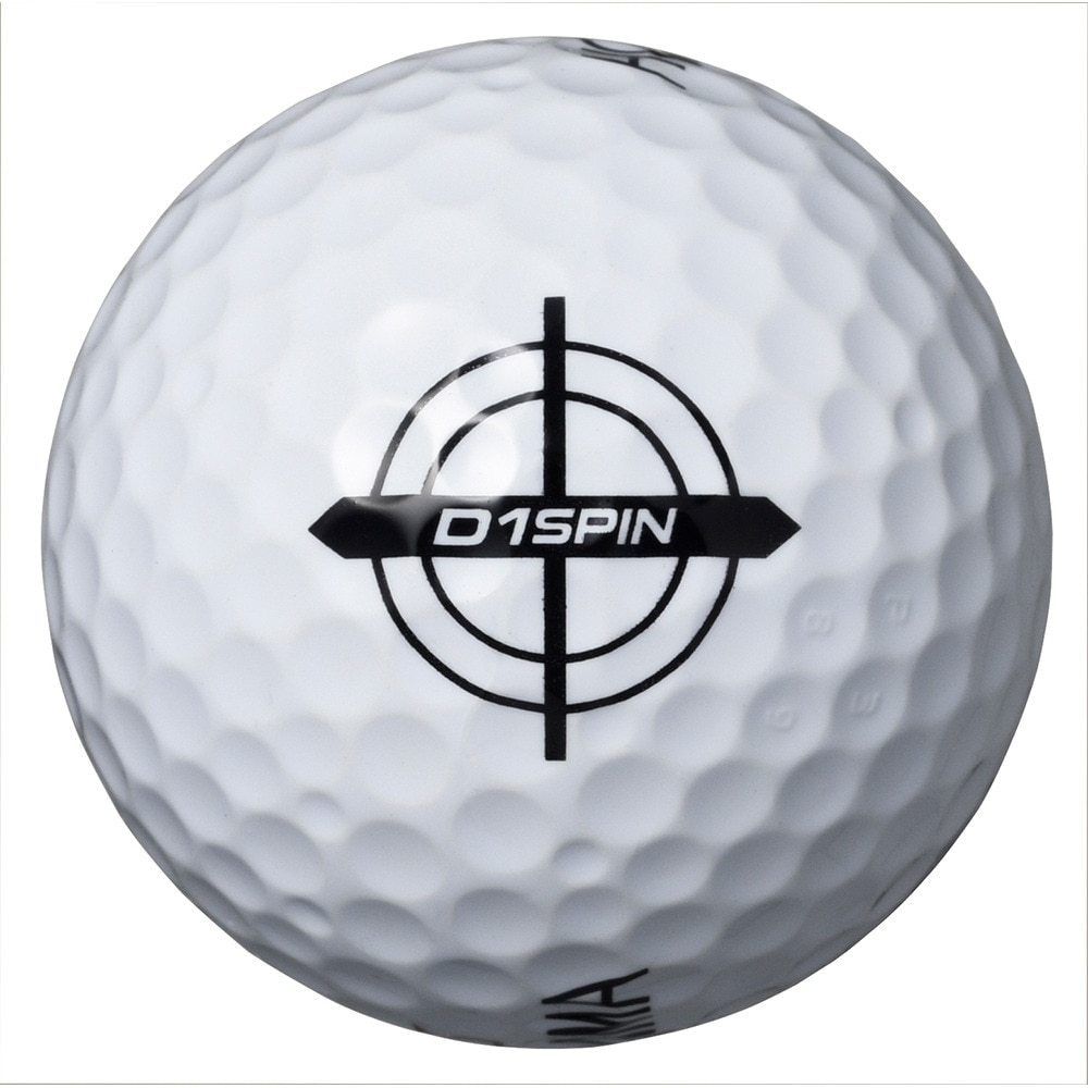 本間ゴルフ（HONMA）（メンズ、レディース）D1 SPIN 2023D1 SPIN BTQ2301 WH ダース(12個入り)